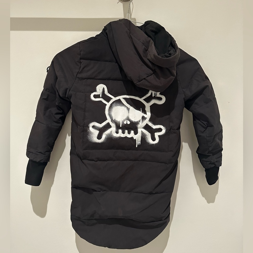 Nununu Sprayed Skull Down Jacket